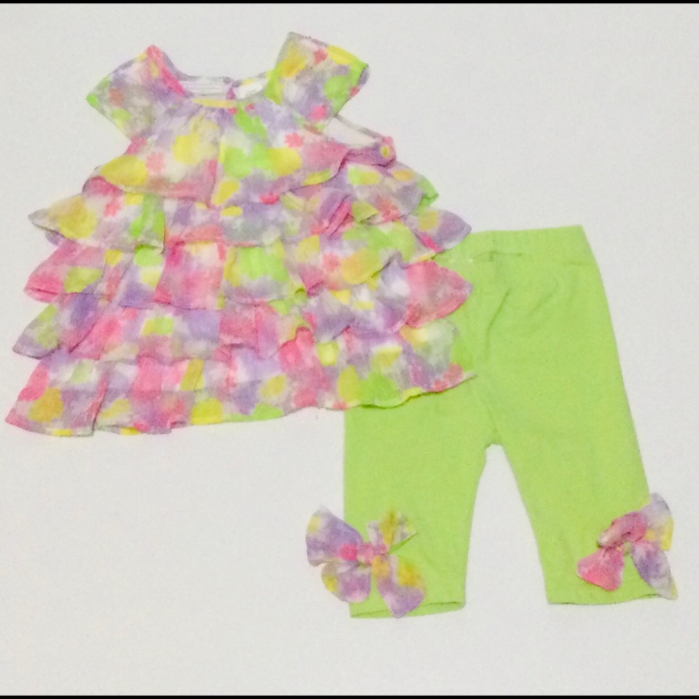 First Impressions Ruffled 2-Piece Set - Picture 3 of 4